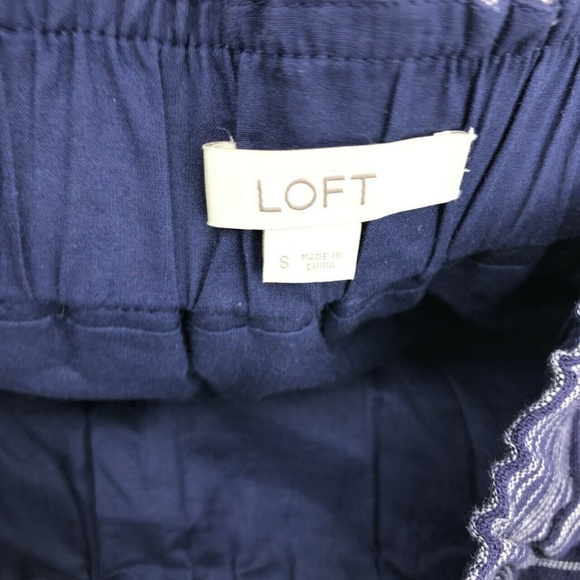 Ann Taylor Loft Horizontal Striped Skirt Sz S NWOT - Picture 3 of 6